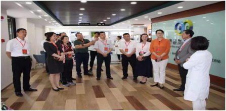 Dalian People’s Congress Xigang District Committee Visits Kangqiao Clinic of Ophthalmology and Optometry