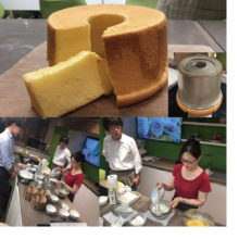 Test baking and tasting of chiffon cakes (Shanghai)