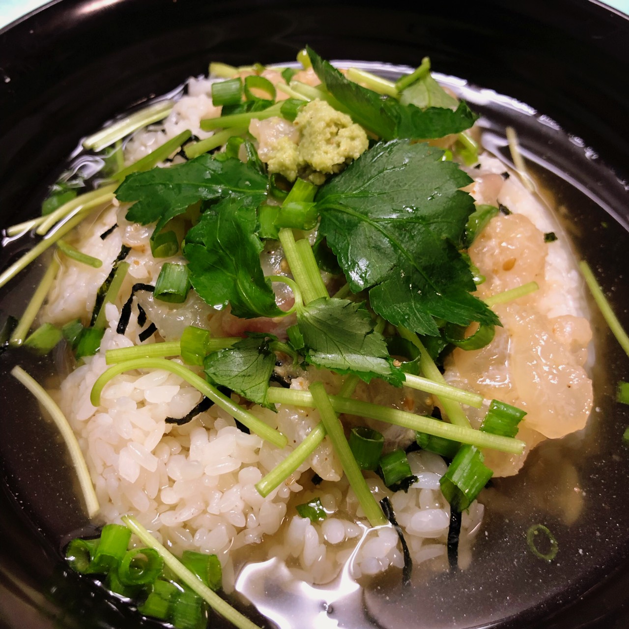 ゴマ鯛丼 & ゴマ鯛茶漬け