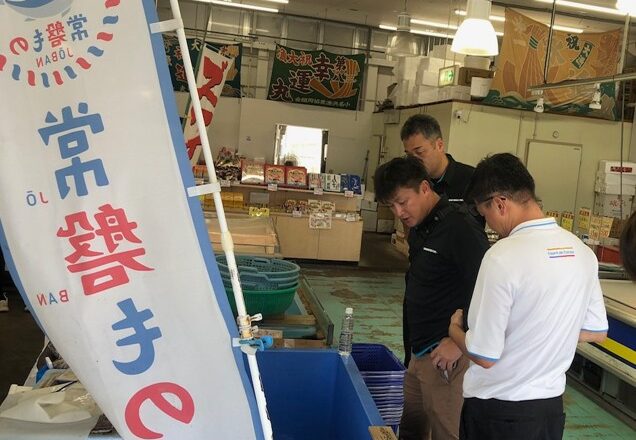 邀請泰國購買擔當考察福島產地 —將日本水產品的魅力推向世界